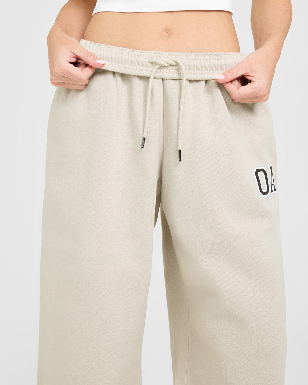 Oner Active Foundations Oversized Oner Girlfriend Straight Leg Sweatpants | Sand
