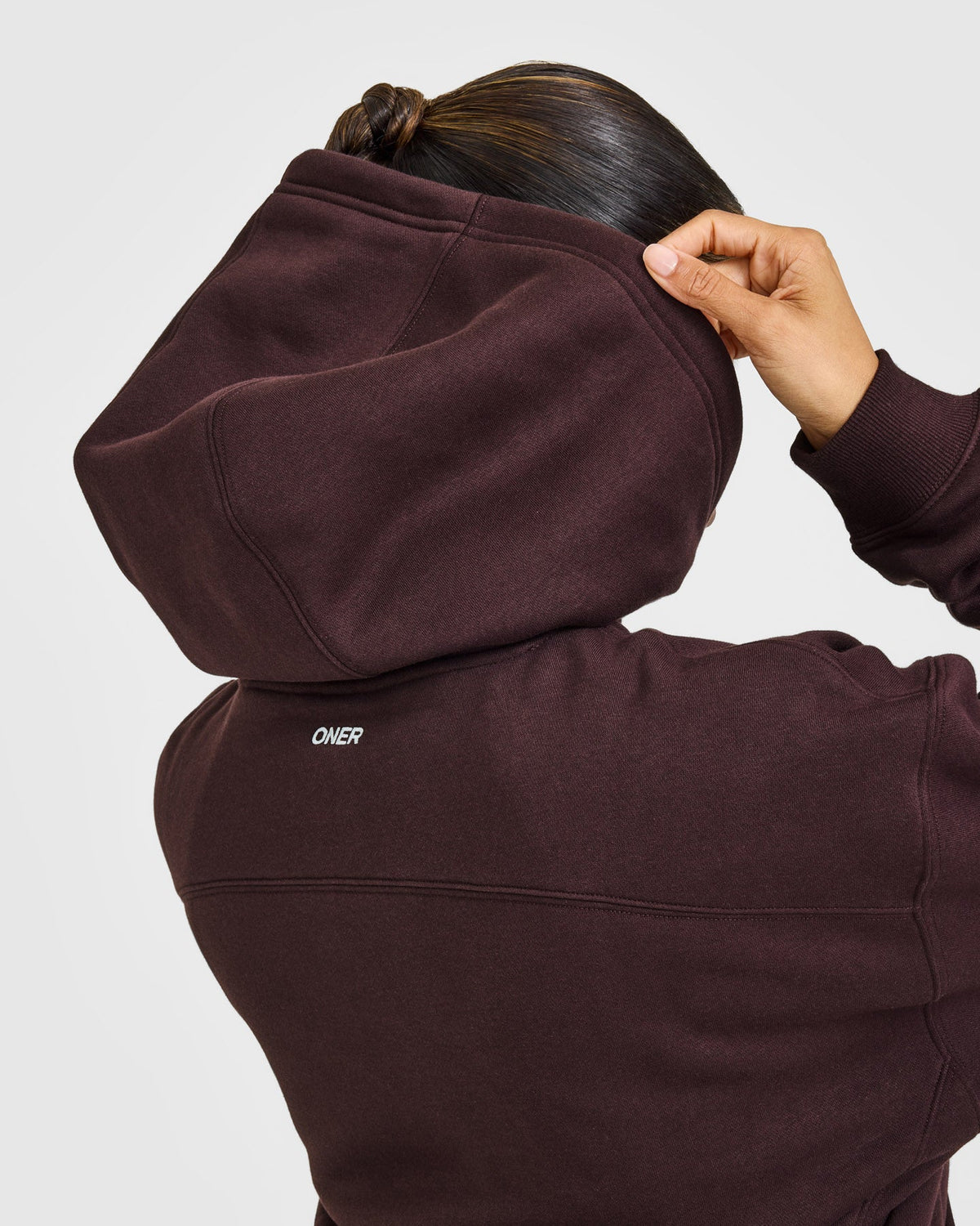 Oner Active Foundations Hoodie | Plum Brown