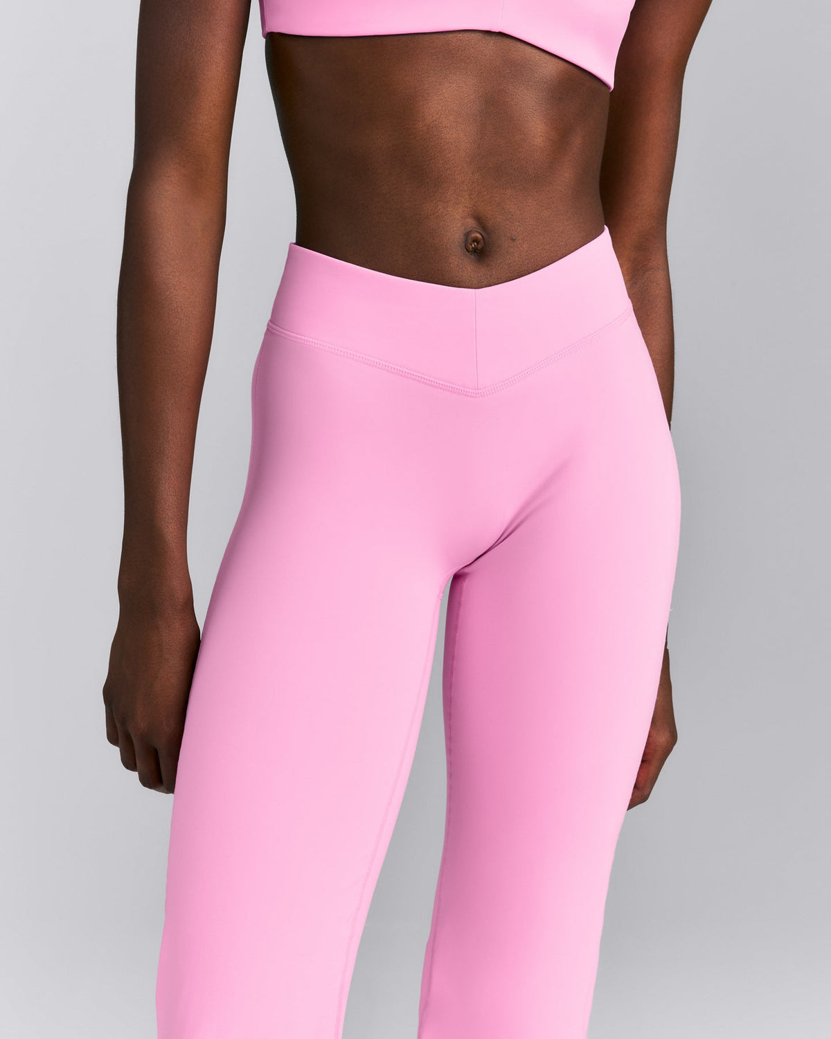 Oner Active UnifiedMove™ V Front Mid Rise Flared Pants | Power Pink