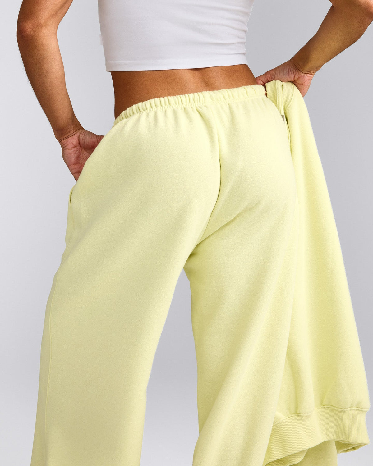 Oner Active Foundations All Season Straight Leg Sweatpants | Pastel Yellow