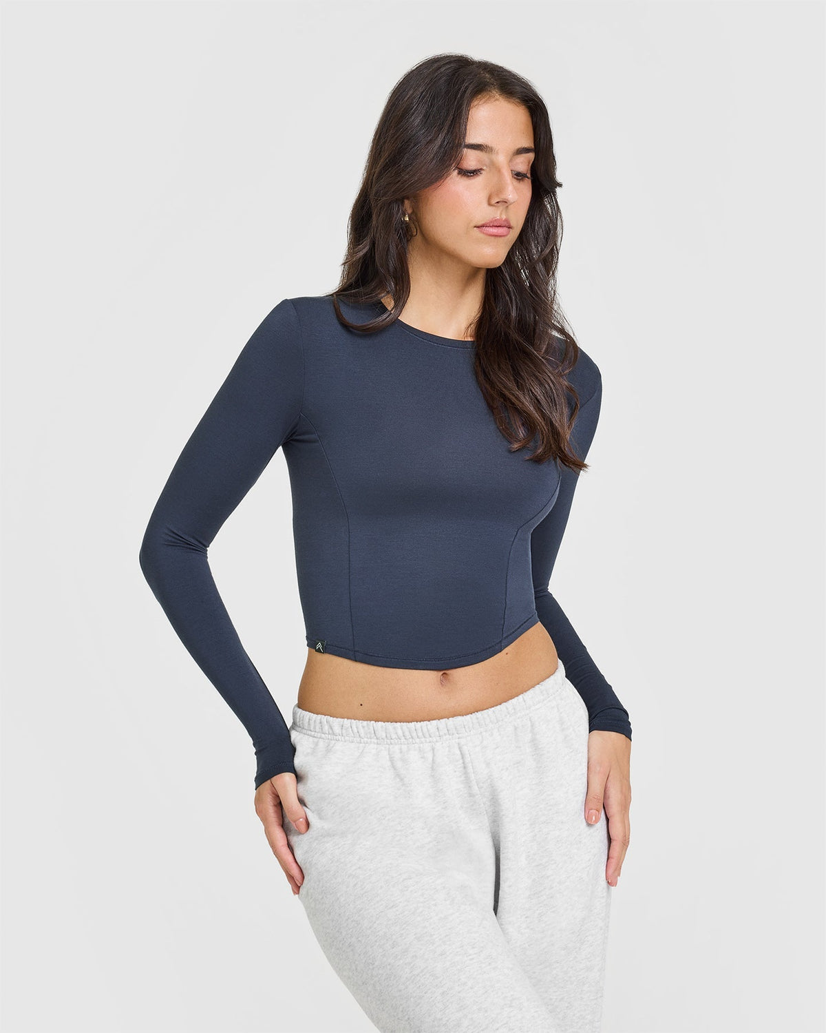 Oner Active Mellow™ Soft Mid Long Sleeve Top | True Blue