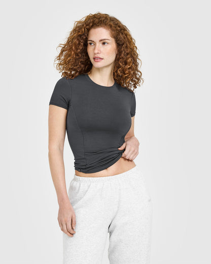Oner Active Mellow™ Soft Short Sleeve T-Shirt | Coal