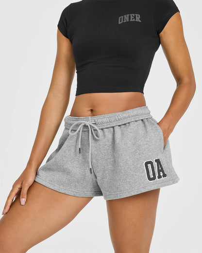 Oner Active Foundations Oversized Oner 25 Shorts | Charcoal Marl