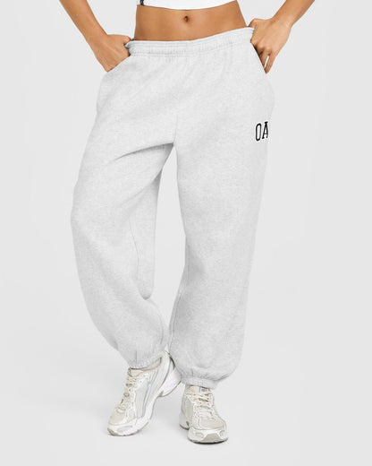 Oner Active Foundations Oversized Oner Girlfriend Sweatpants | Light Gray Marl