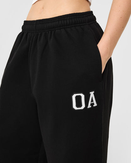 Oner Active Foundations Oversized Oner Girlfriend Straight Leg Sweatpants | Black