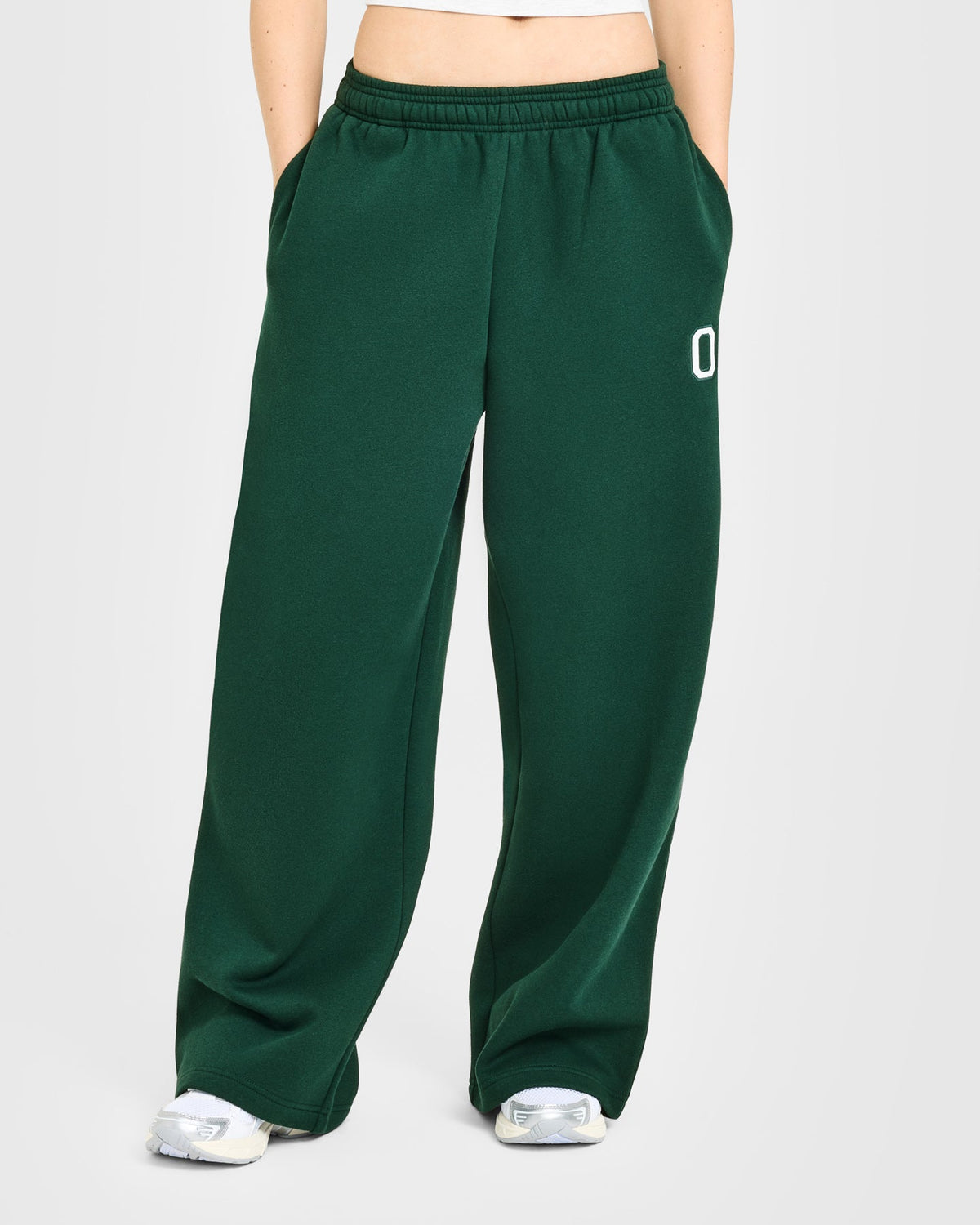 Oner Active Foundations Oversized Oner Girlfriend Straight Leg Sweatpants | Racing Green