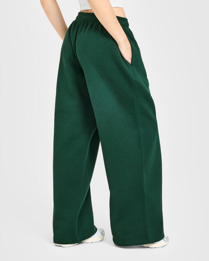 Oner Active Foundations Oversized Oner Girlfriend Straight Leg Sweatpants | Racing Green