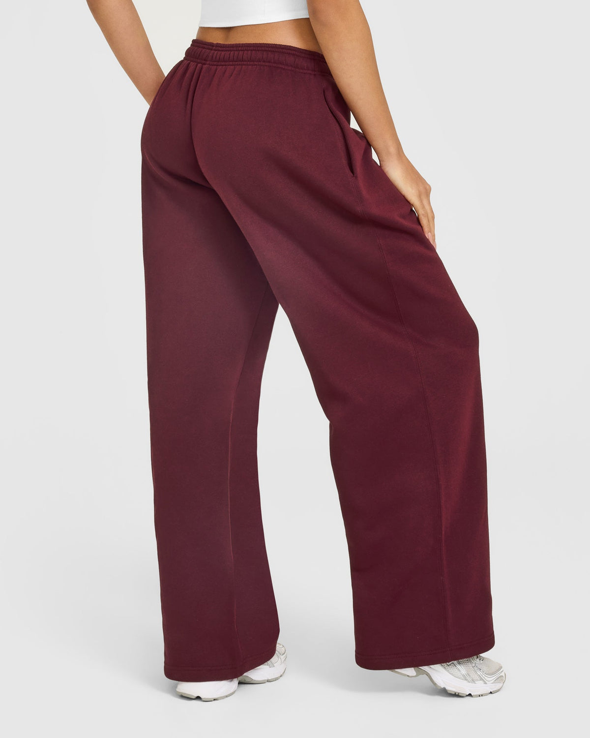 Oner Active Foundations Oversized Oner Girlfriend Straight Leg Sweatpants | Rosewood