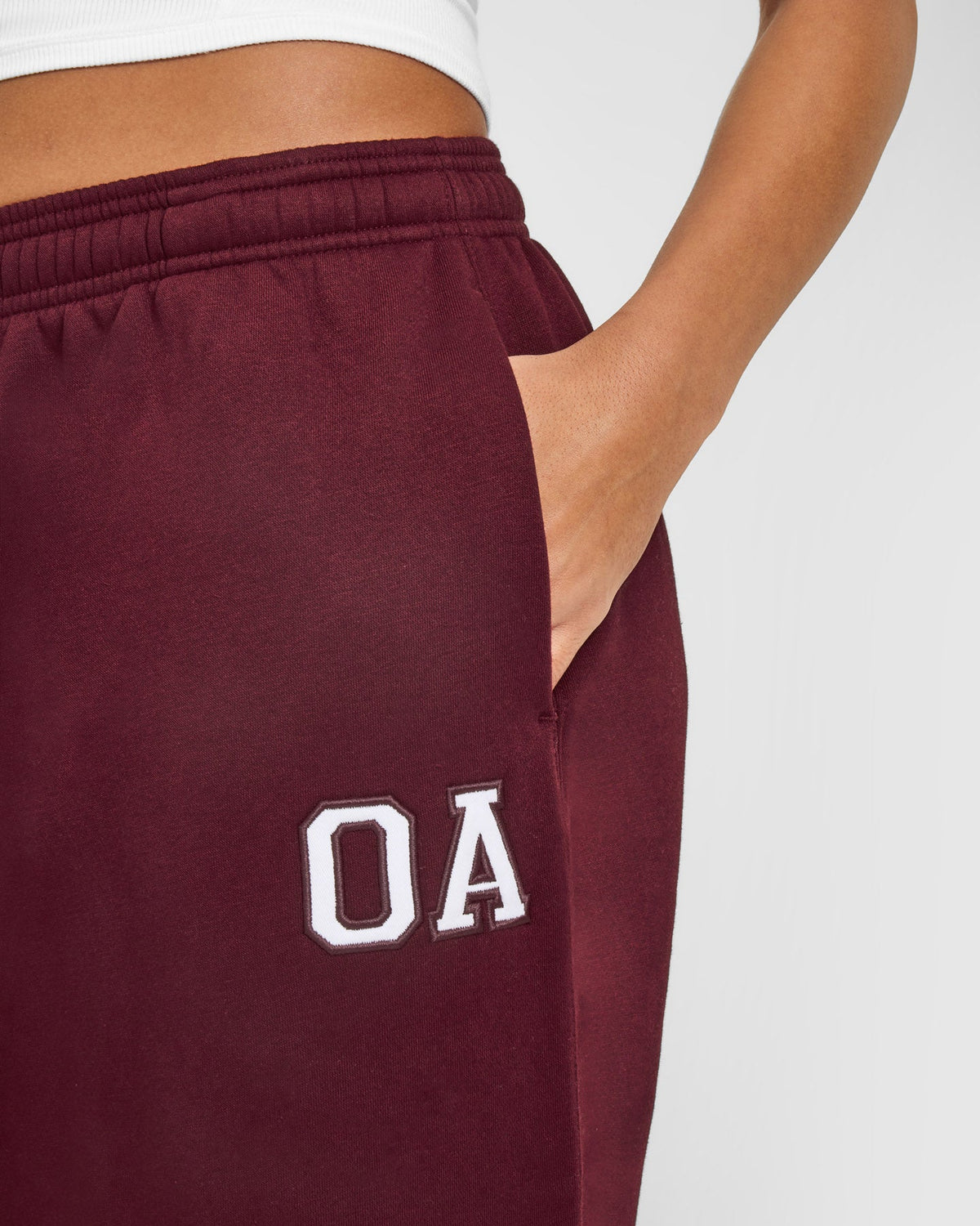 Oner Active Foundations Oversized Oner Girlfriend Straight Leg Sweatpants | Rosewood