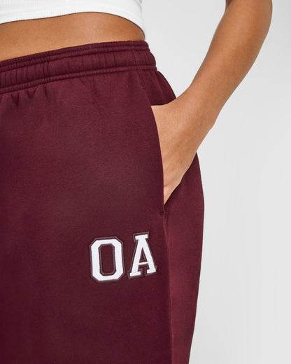 Oner Active Foundations Oversized Oner Girlfriend Straight Leg Sweatpants | Rosewood
