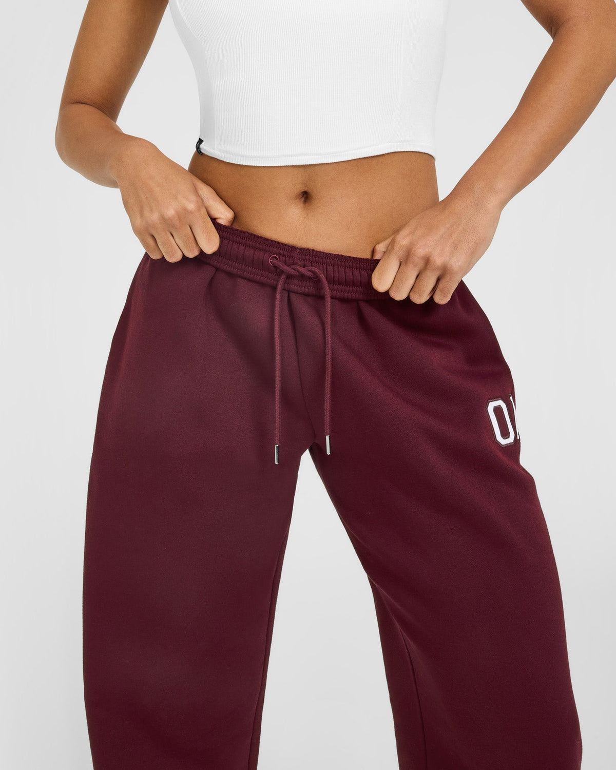 Oner Active Foundations Oversized Oner Girlfriend Straight Leg Sweatpants | Rosewood