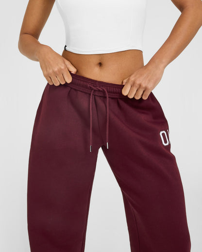 Oner Active Foundations Oversized Oner Girlfriend Straight Leg Sweatpants | Rosewood