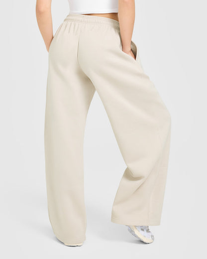 Oner Active Foundations Oversized Oner Girlfriend Straight Leg Sweatpants | Sand