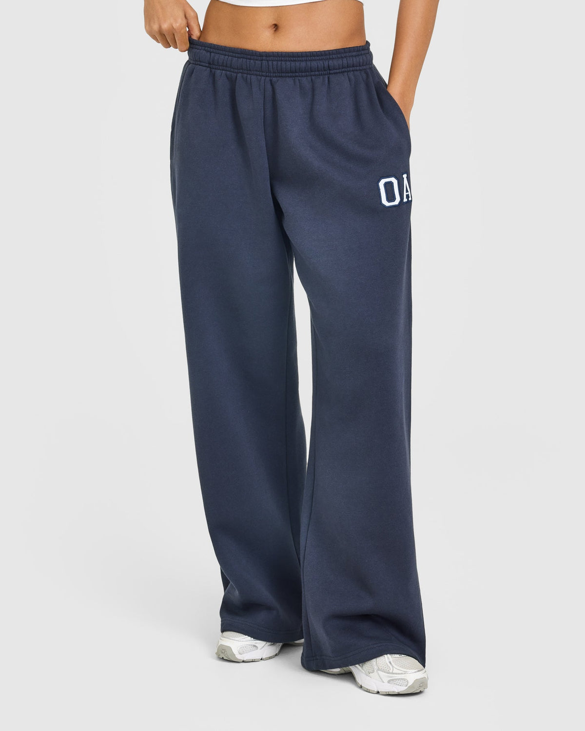 Oner Active Foundations Oversized Oner Girlfriend Straight Leg Sweatpants | True Blue