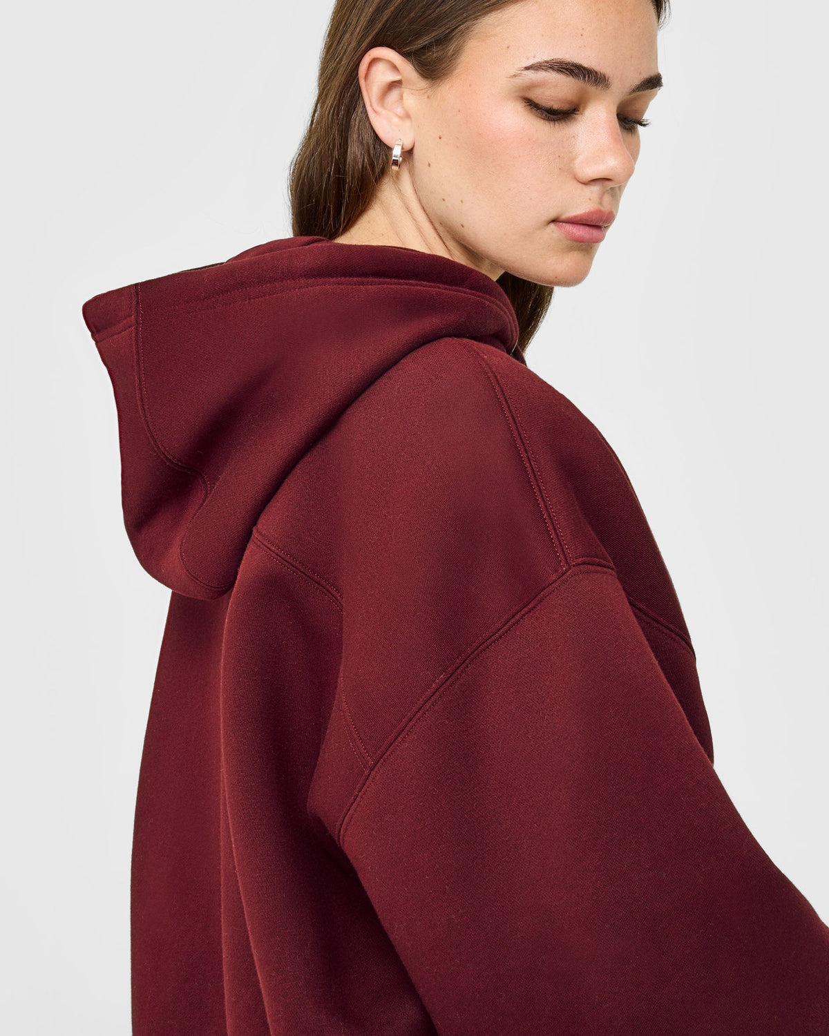 Oner Active Foundations Oversized Oner Girlfriend Hoodie | Rosewood