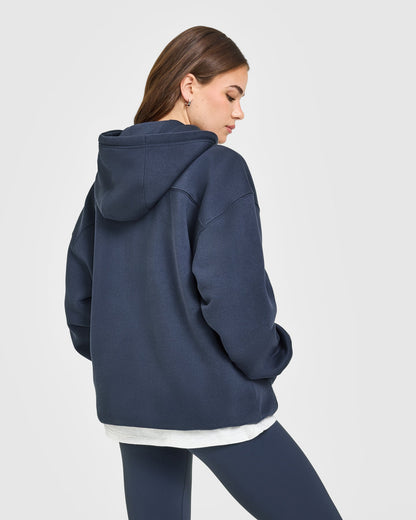 Oner Active Foundations Oversized Oner Girlfriend Hoodie | True Blue