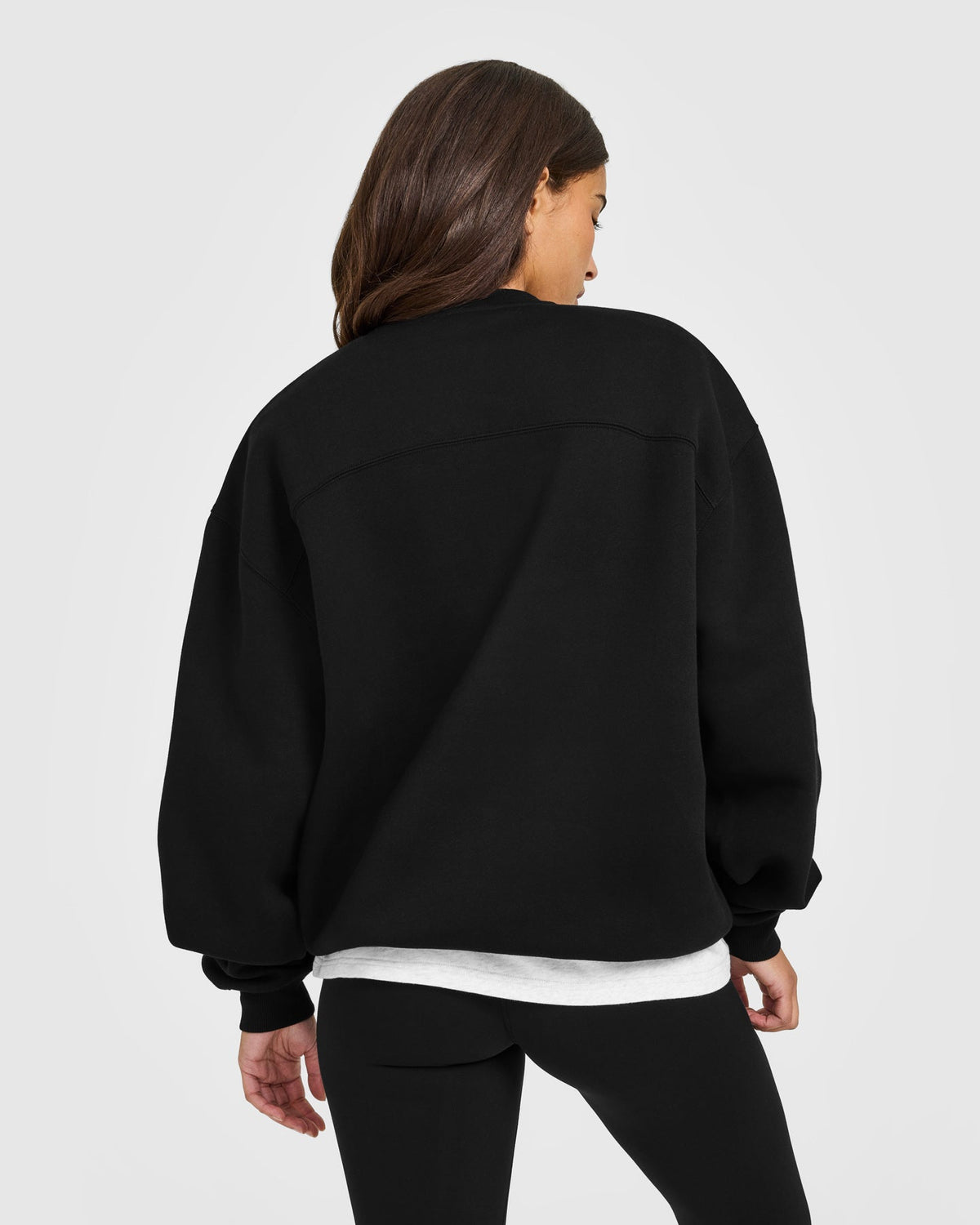 Oner Active Foundations Oversized Oner Girlfriend Sweatshirt | Black