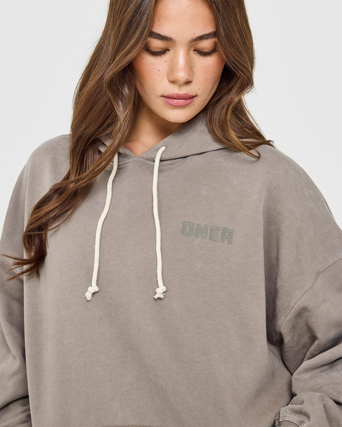 Oner Active Raw Lounge Oversized Hoodie | Washed Minky