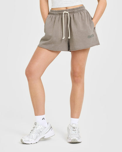 Oner Active Raw Lounge Oversized Shorts | Washed Minky