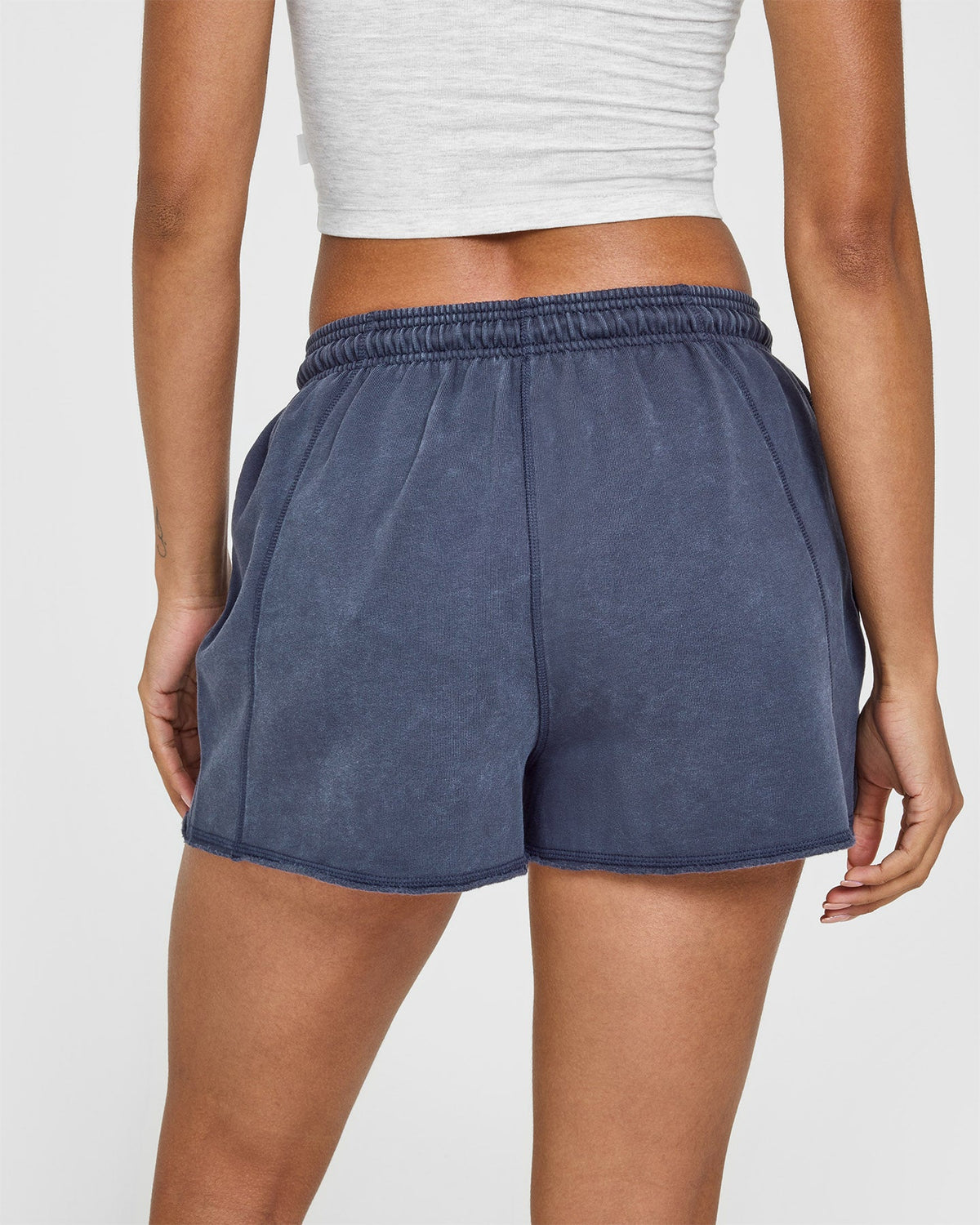 Oner Active Raw Lounge Oversized Shorts | Washed True Blue