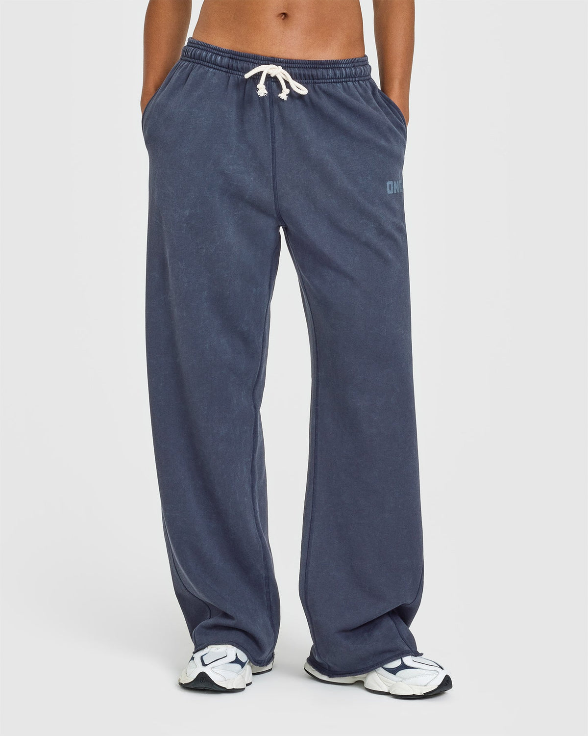 Oner Active Raw Lounge Wide Leg Sweatpants | Washed True Blue