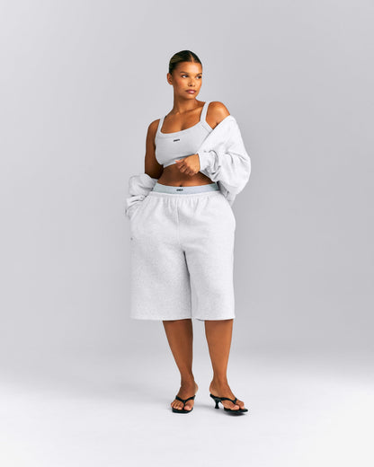 Oner Active Seamless Scoop Neck Bralette | Gray Marl