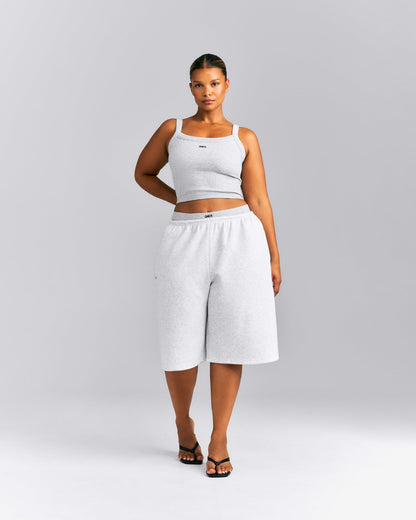 Oner Active Seamless Scoop Neck Tank Top | Gray Marl