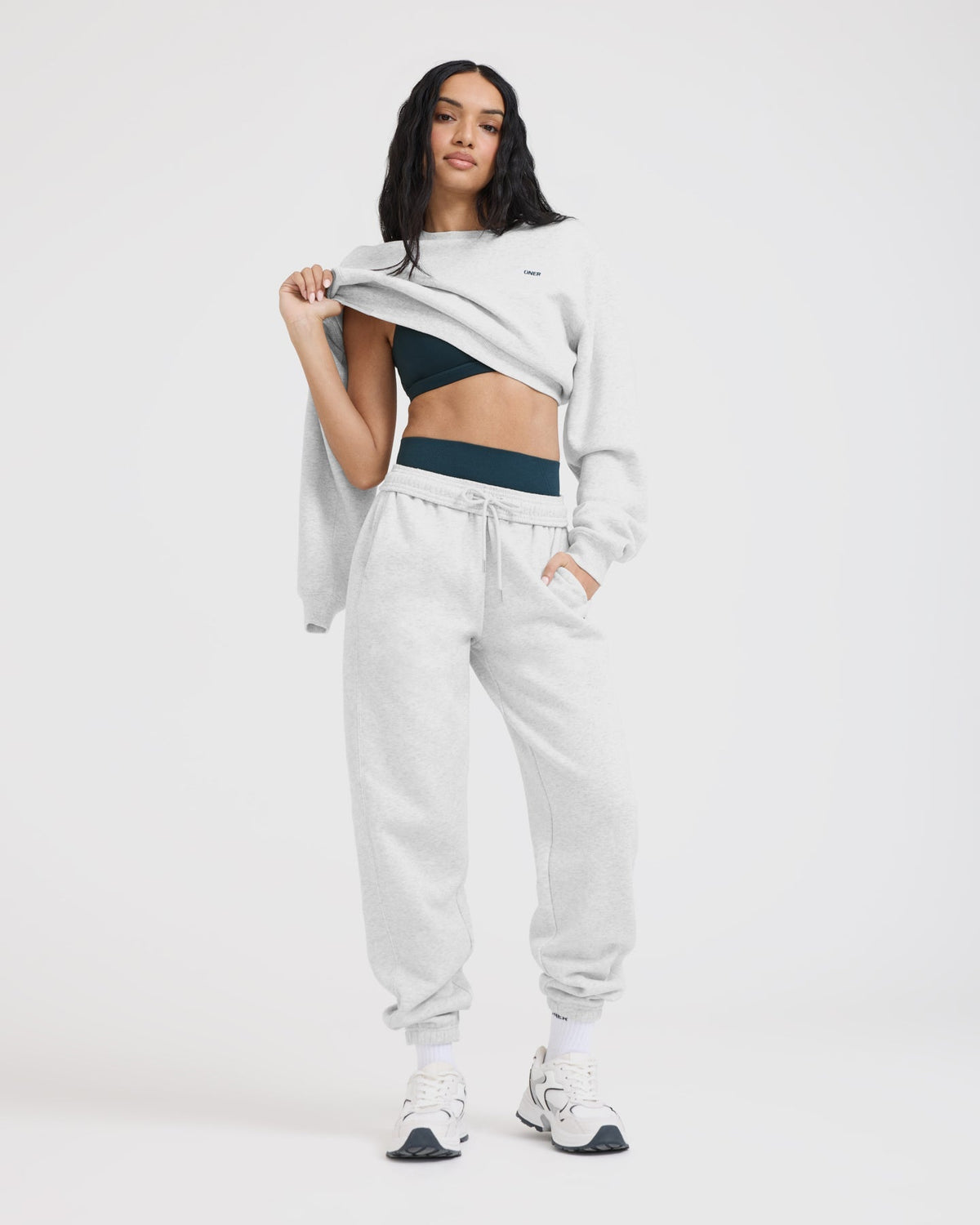 Oner Active Foundations Sweatpants | Light Gray Marl