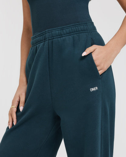 Oner Active Foundations Straight Leg Sweatpants | Oil Blue