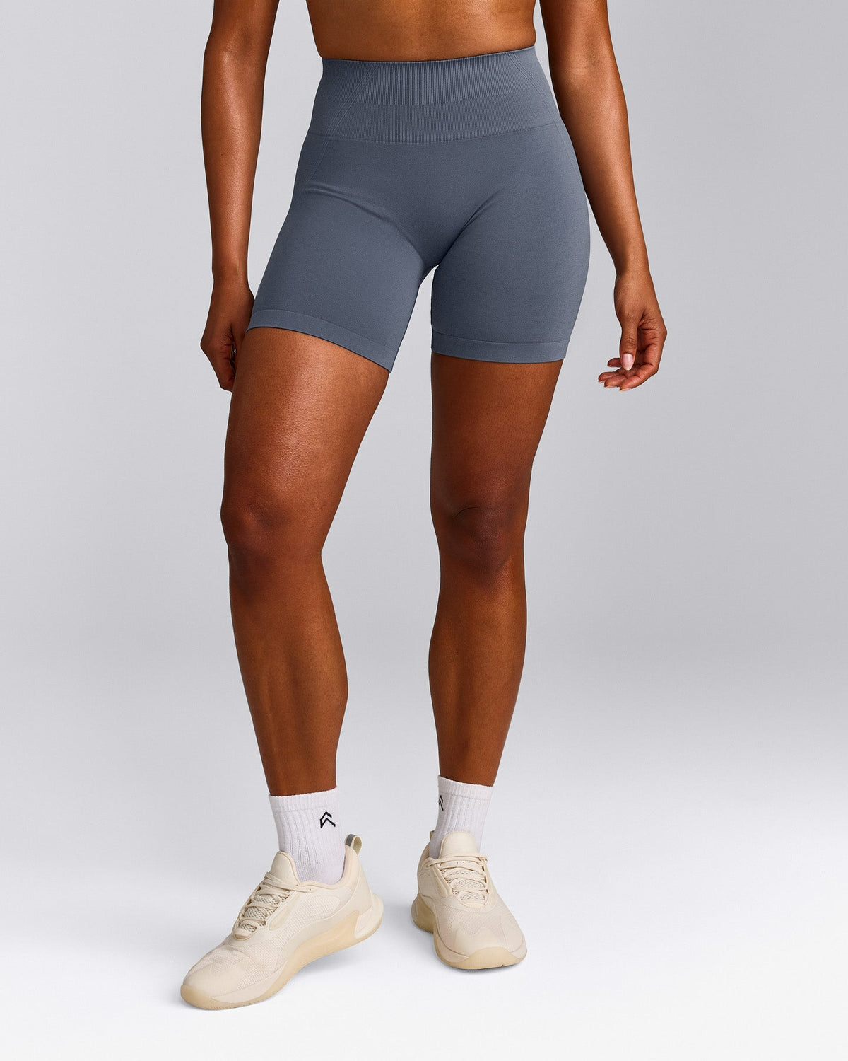 Oner Active EffortlessLift™ Seamless Shorts | Light Granite Blue