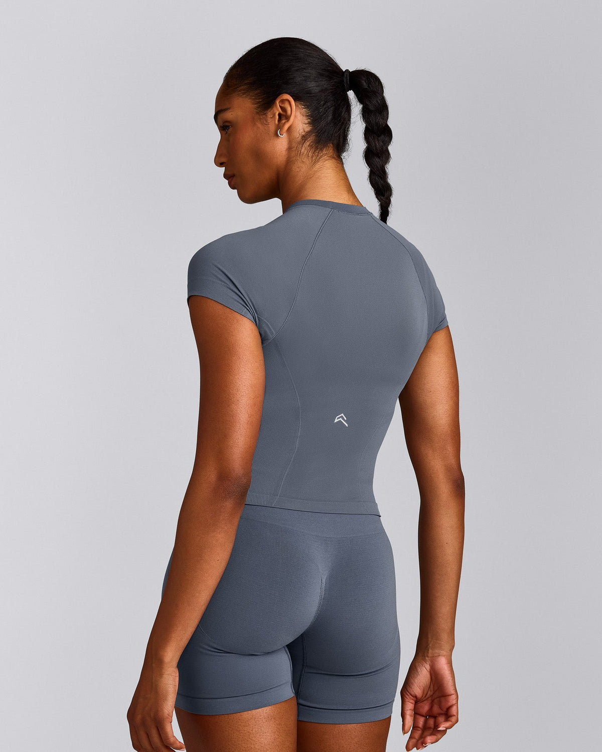 Oner Active Oner Seamless Fitted Top | Dark Granite Blue