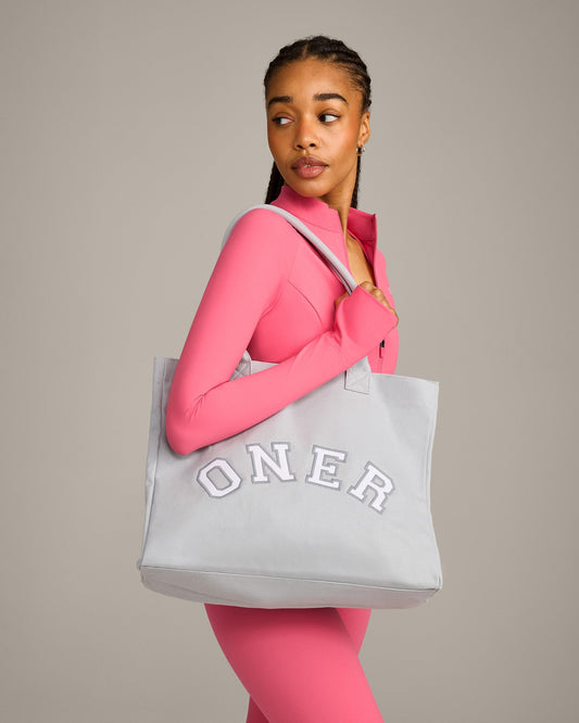 Oner Active Oner Girlfriend Canvas Tote | Platinum Gray