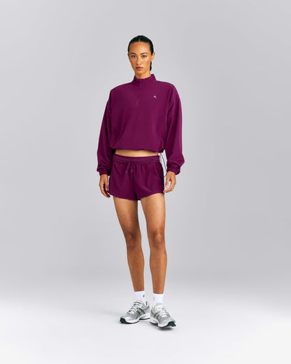 Oner Active AirMove™ 1/2 Zip Jacket with Bonding | Ripe Fig
