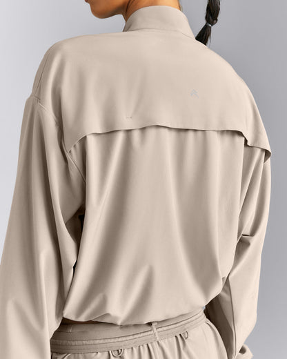 Oner Active AirMove™ 1/2 Zip Jacket with Bonding | Warm Sand