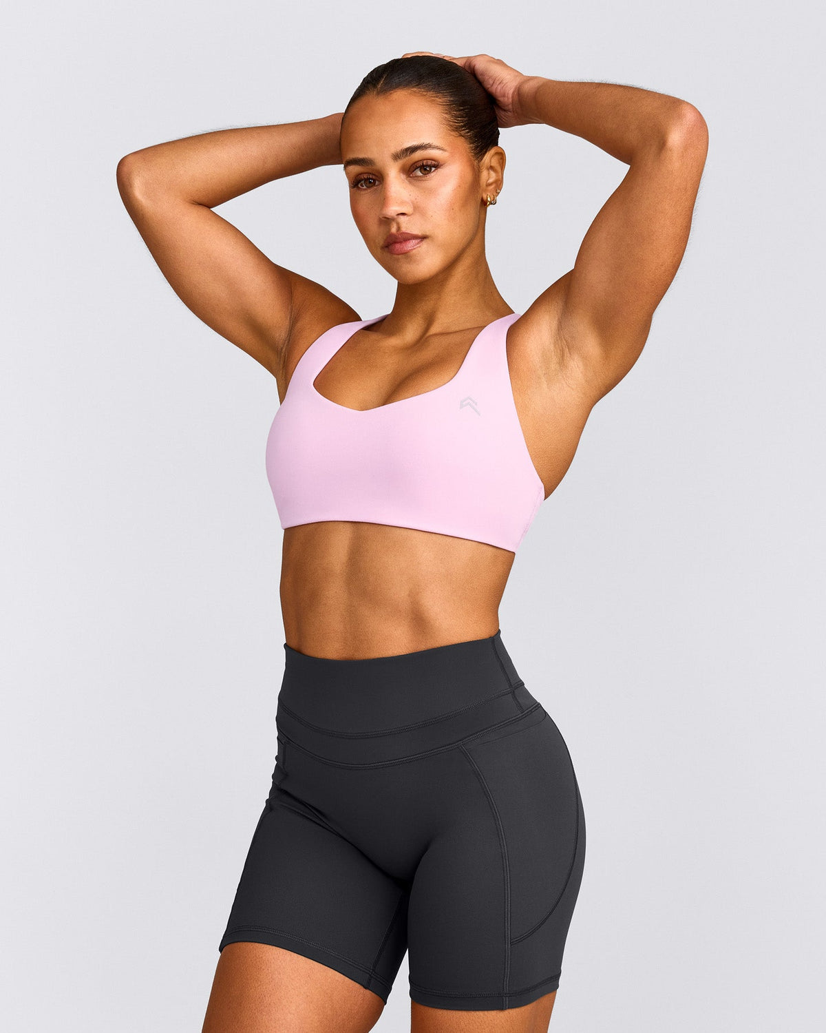 Oner Active EasyLift™ Cross Back Sports Bra | Chalk Pink