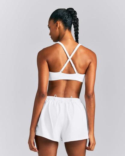 Oner Active EasyLift™ Cross Back Sports Bra | White