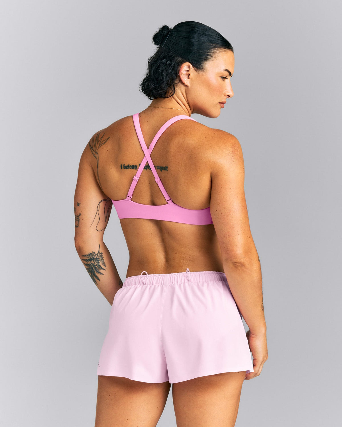 Oner Active EasyLift™ Cross Back Sports Bra | Power Pink