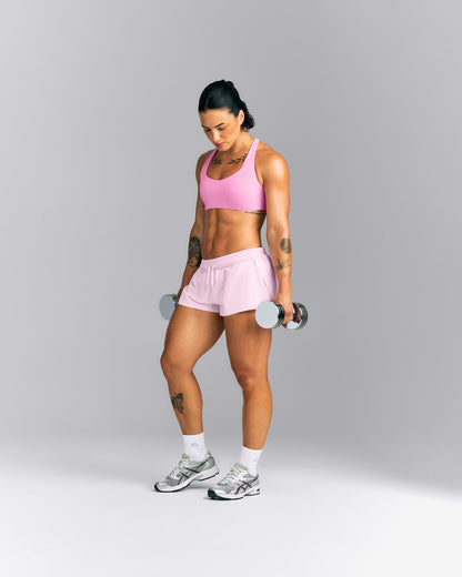 Oner Active EasyLift™ Cross Back Sports Bra | Power Pink