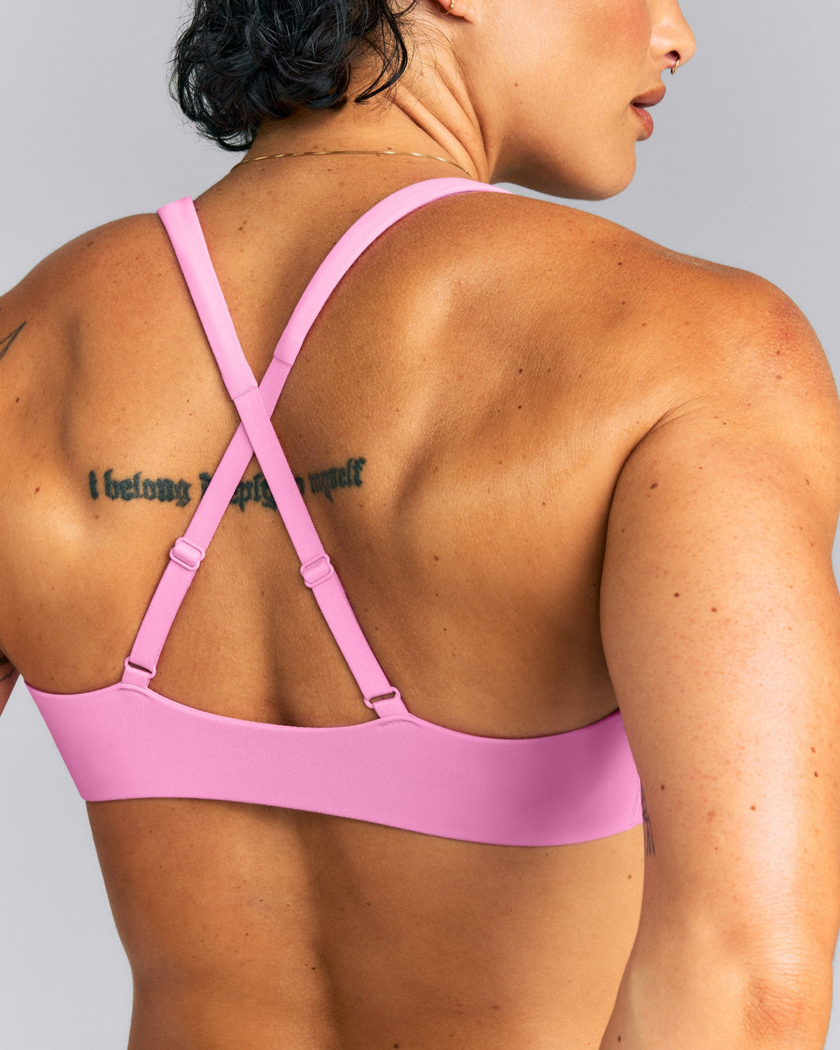 Oner Active EasyLift™ Cross Back Sports Bra | Power Pink