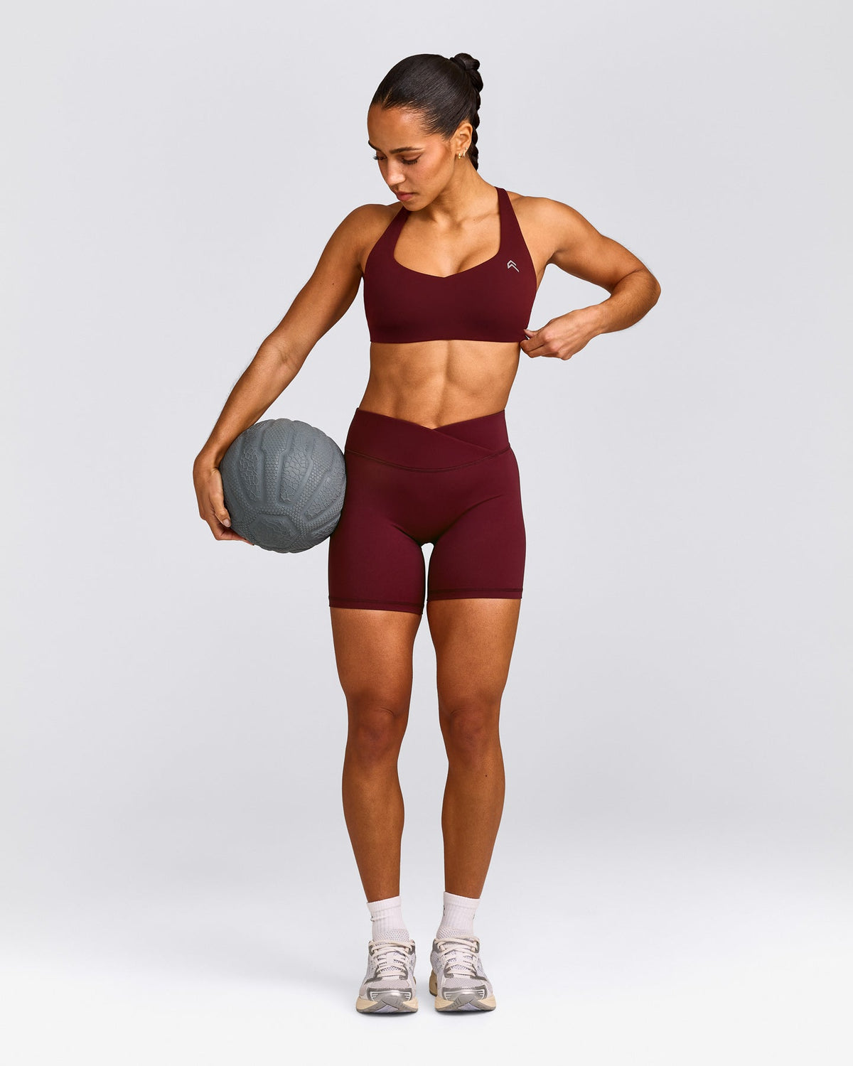 Oner Active EasyLift™ Cross Back Sports Bra | Rosewood