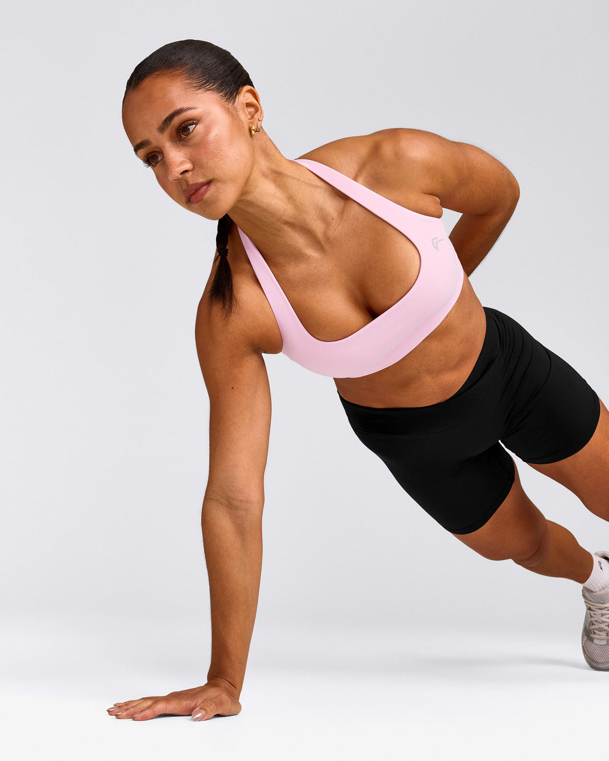 Oner Active EasyLift™ Halter Bralette | Chalk Pink