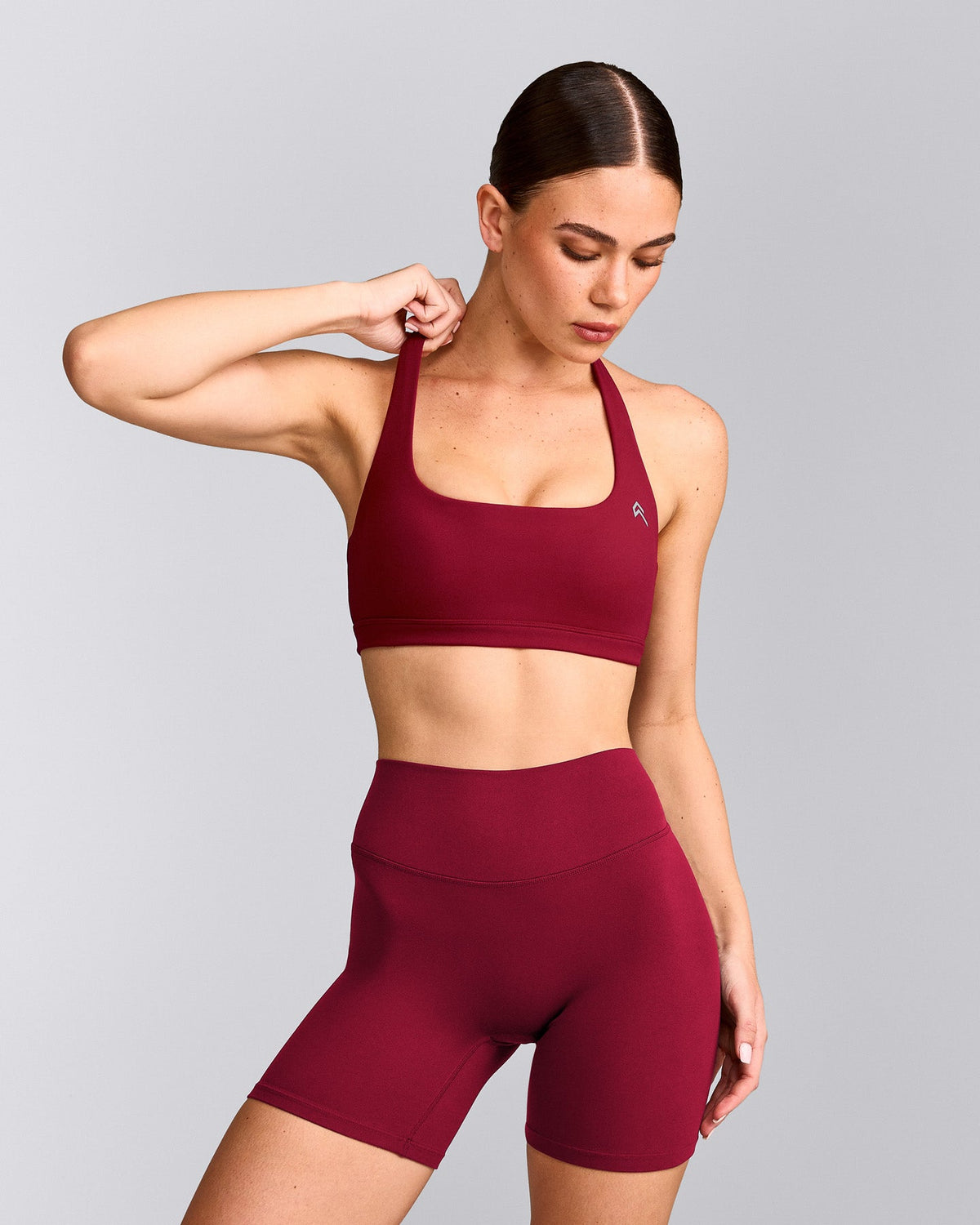 Oner Active EasyLift™ Halter Bralette | Ruby Red
