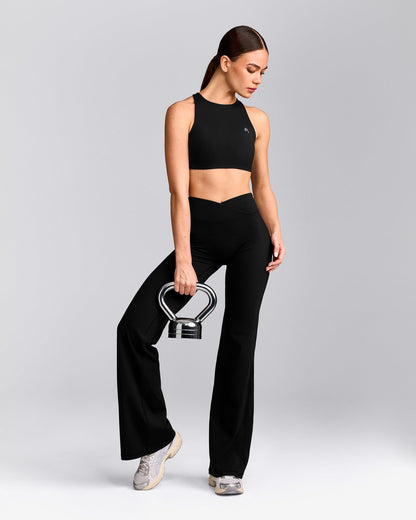 Oner Active EasyLift™ High Neck Sports Bra | Black