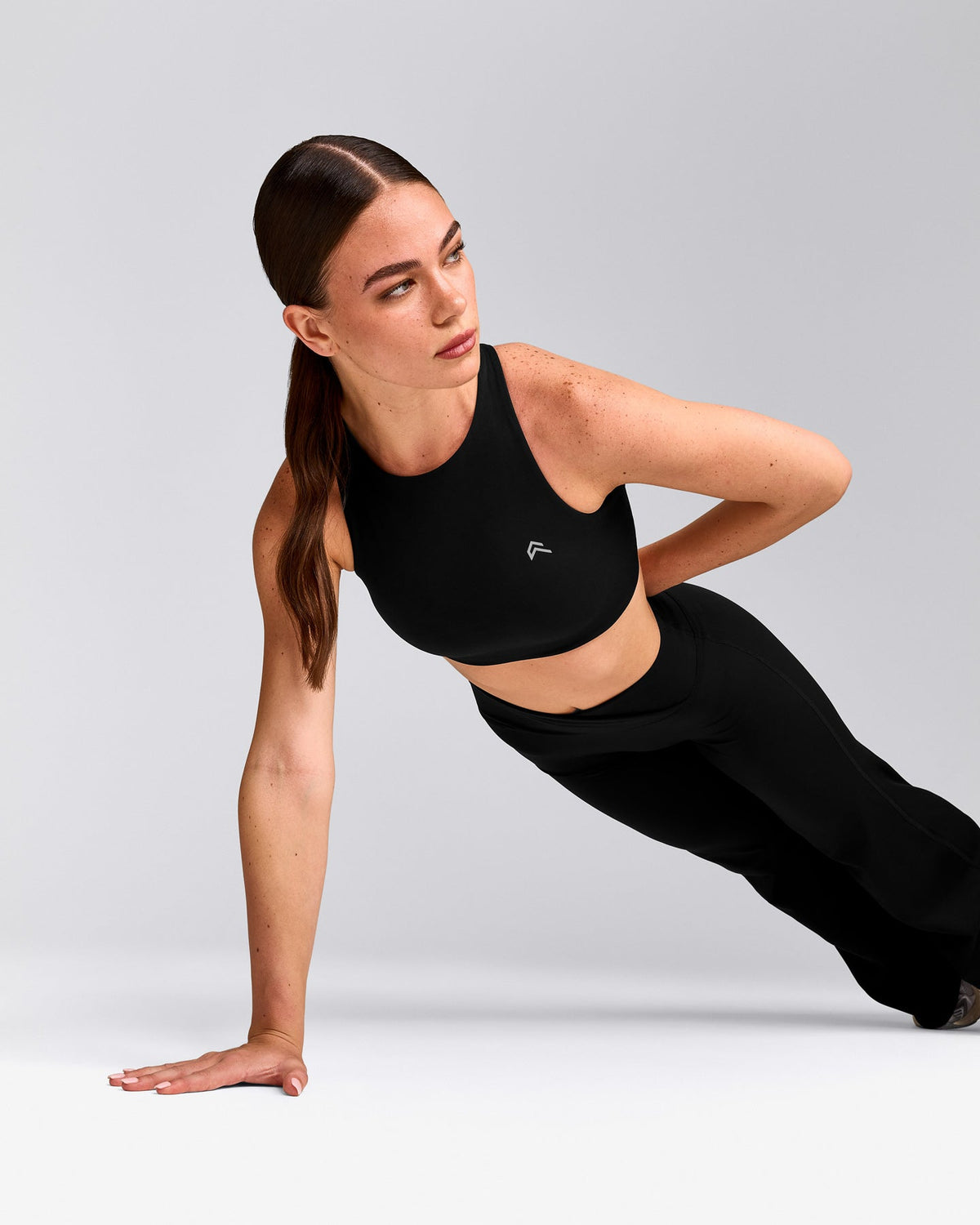 Oner Active EasyLift™ High Neck Sports Bra | Black
