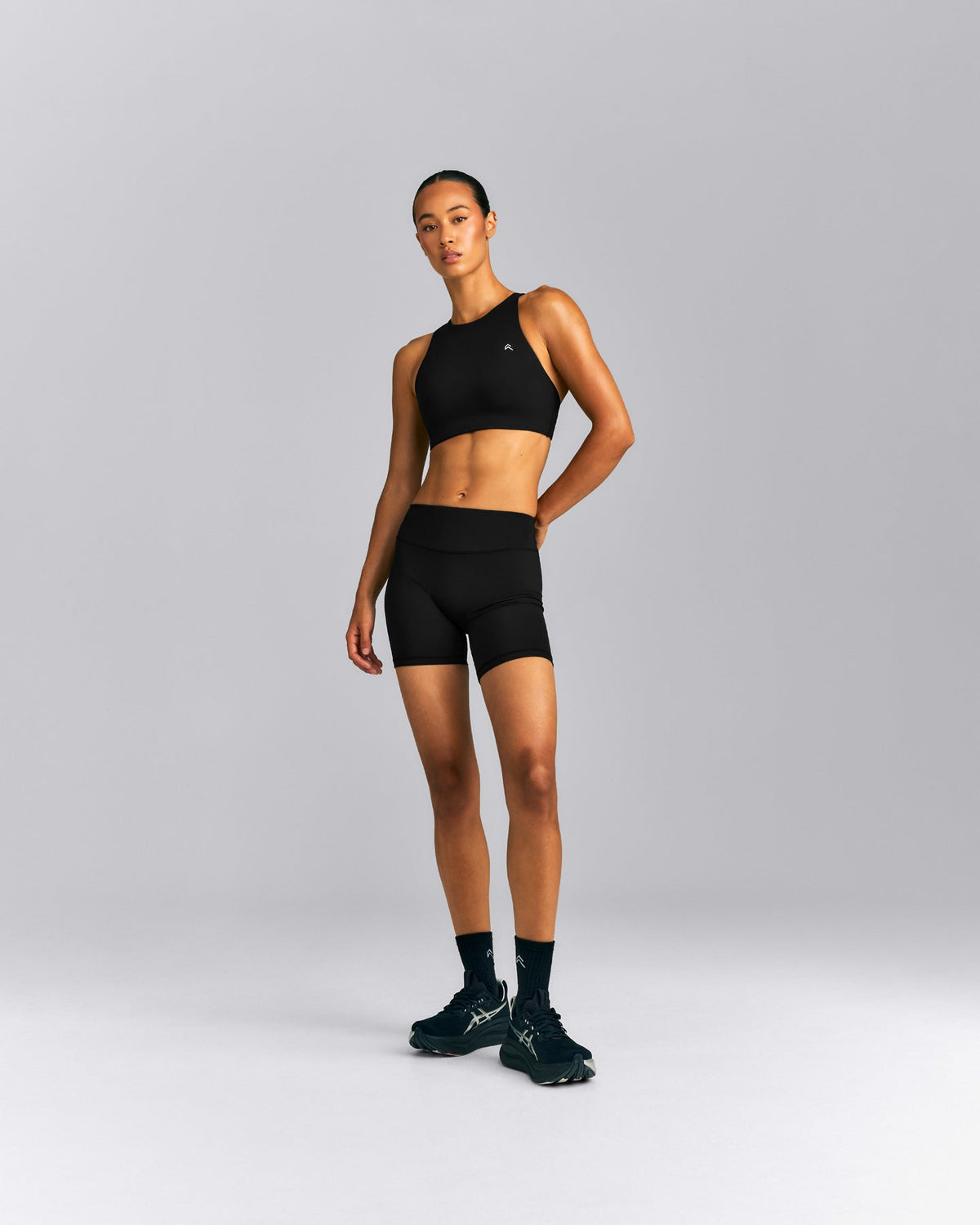 Oner Active EasyLift™ High Neck Sports Bra | Black