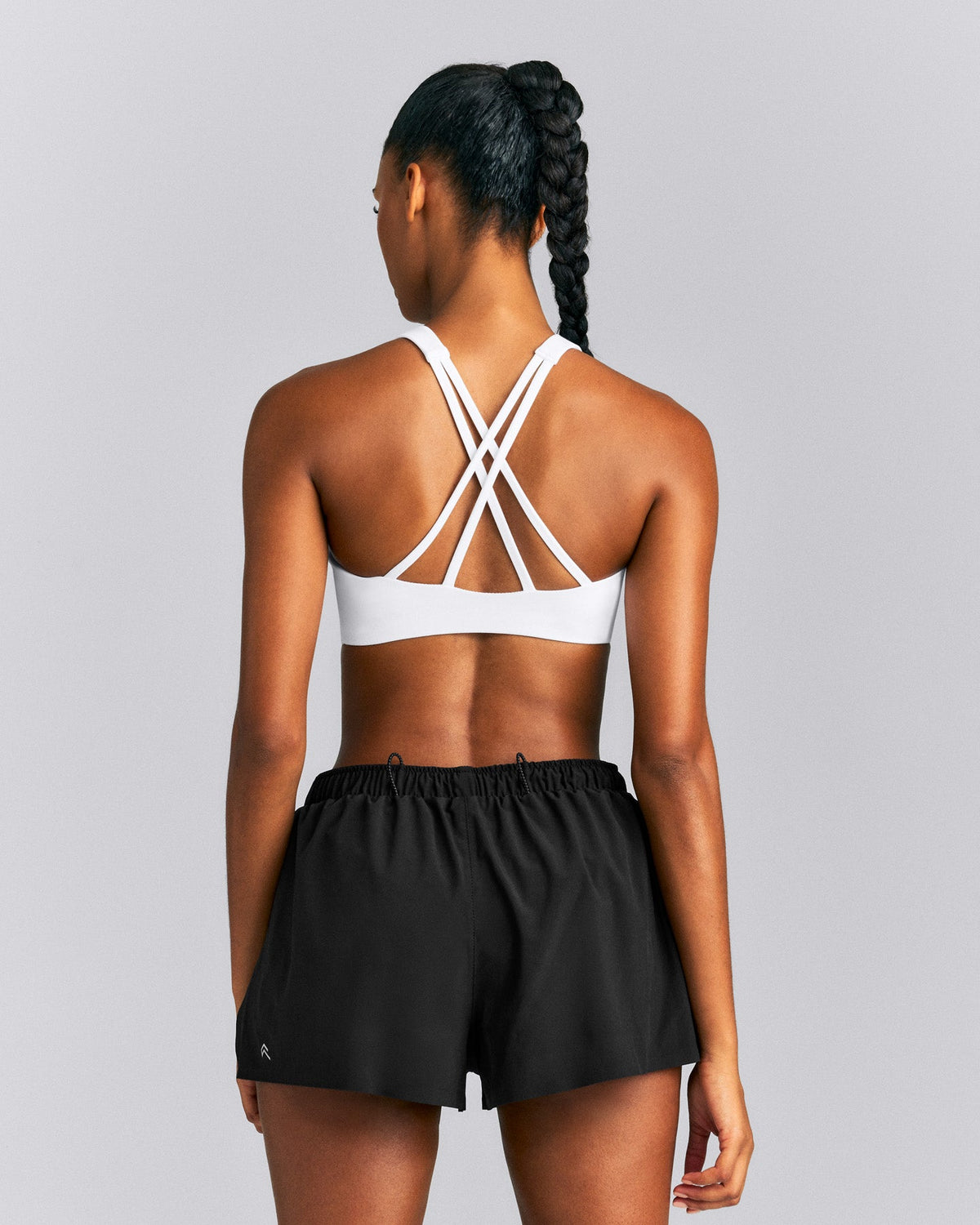 Oner Active EasyLift™ High Neck Sports Bra | White