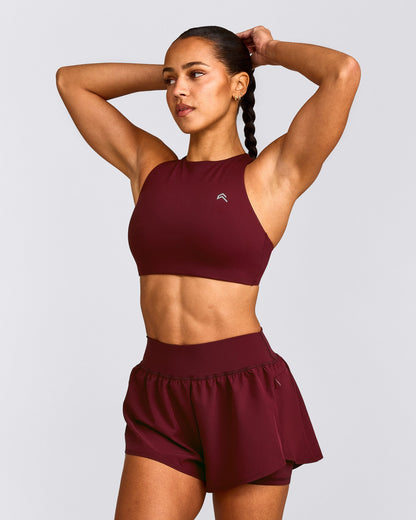 Oner Active EasyLift™ High Neck Sports Bra | Rosewood