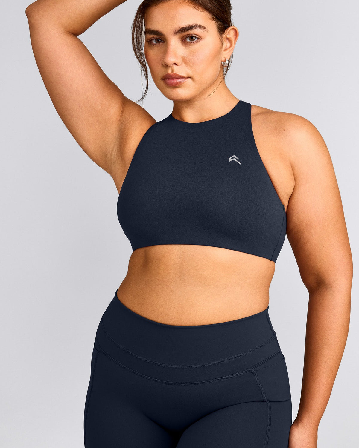 Oner Active EasyLift™ High Neck Sports Bra | True Blue