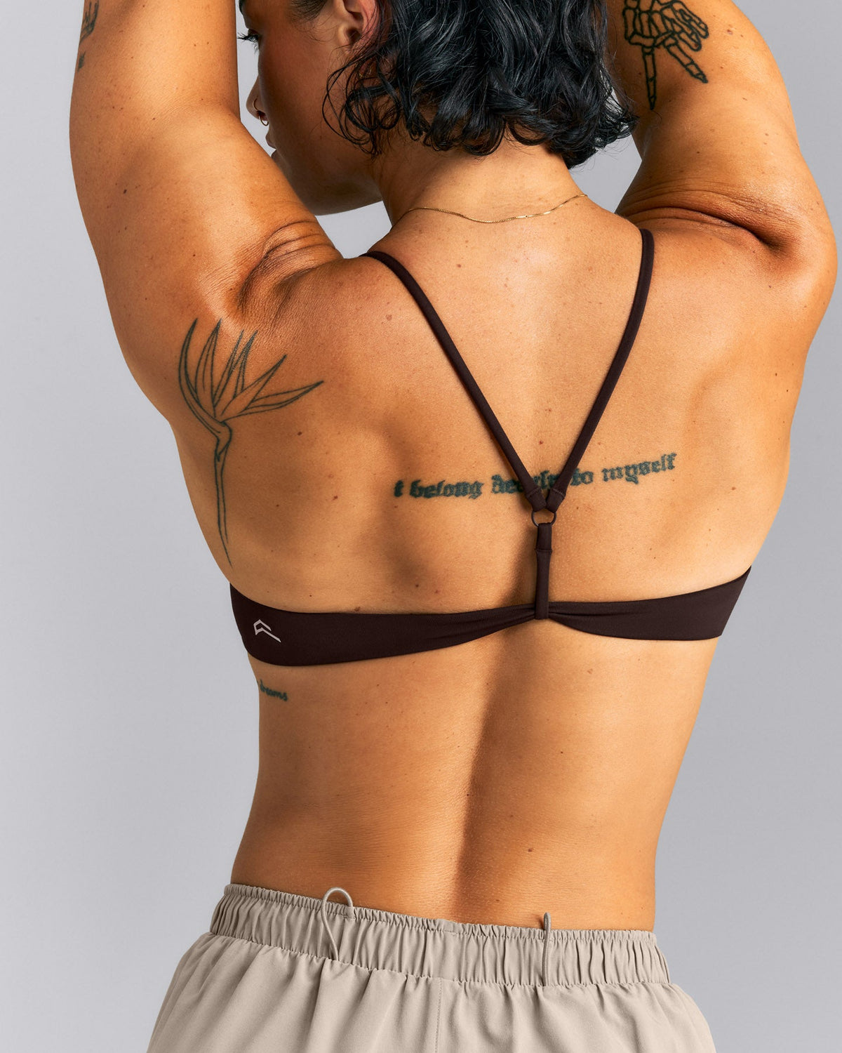 Oner Active EasyLift™ Ultra Minimal Bralette | Dark 70% Cocoa
