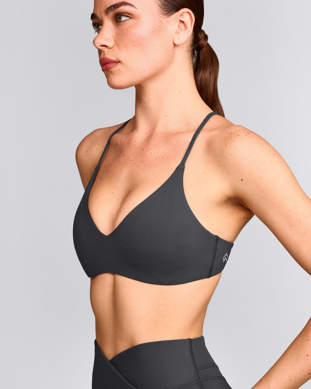 Oner Active EasyLift™ Ultra Minimal Bralette | Coal